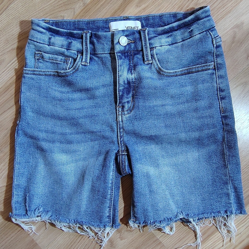 Vervet Classic Blue Jean Shorts